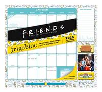 Frigobloc Mensuel 2025 Déco Friends (de janv. à déc. 2025) janv.-dec.2025 - Collectif - Play Bac Eds - Boîte ou accessoire - Calendrier