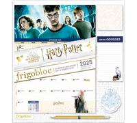 Frigobloc Mensuel 2025 Harry Potter (de sept. 2024 à déc. 2025) - Collectif - Play Bac Eds - broché - Calendrier