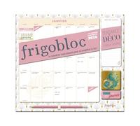 Frigobloc Mensuel 2026 Art Déco (de janv. à déc. 2026)