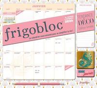 Frigobloc Mensuel 2026 Art Déco (de janv. à déc. 2026) - de janv.a dec.2026 - Collectif - Play Bac Eds - Calendrier