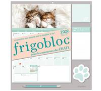 Frigobloc Mensuel 2026 Chats (de sept. 2025 à déc. 2026) - Collectif - Play Bac Eds - broché - Calendrier