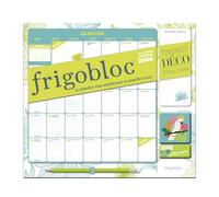 Frigobloc Mensuel 2026 Déco Végétal (de janv. à déc. 2026) - de janv.a dec.2026 - Collectif - Play Bac Eds - Calendrier