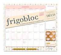 Frigobloc Mensuel 2027 Art Déco (de janv. à déc. 2027)
