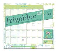 Frigobloc Mensuel 2027 Déco Végétal (de janv. à déc. 2027)