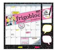 Frigobloc Mensuel Fluo 2027 - Calendrier / mois (de sept. 2026 à déc. 2027)