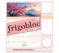 Frigobloc Mensuel Pour une année positive 2027 - Calendrier / mois (de sept. 2026 à déc. 2027)