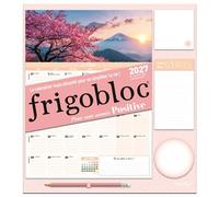 Frigobloc Mensuel Pour une année positive 2027 - Calendrier / mois (de sept. 2026 à déc. 2027)