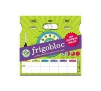 PlayBac Tableau aimanté Mon Calendrier Horloge – Apprendre à lire l'heure – Feutre effaçable