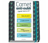 FRIGOBLOC MON CARNET ANTI-OUBLI: Le carnet pour tout noter au même endroit et ne plus jamais rien oublier !