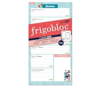 FRIGOBLOC - PLANNING HEBDO (de janv. à déc 2025): L'organisation familiale sur mesure