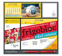 Frigobloc Robot-Cuiseur 2021 - Calendrier d'organisation familiale (de sept. 2020 à décembre 2021)