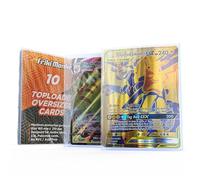 Friki Monkey Toploader de cartes Pokémon XXL, pochettes rigides pour cartes Pokémon 15 x 21 cm Protégez vos cartes Pokémon Jumbo XXL avec style ! (Pack Toploader XXL 10)