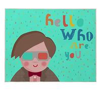 Frikids Tapis Coon Who are You Bleu