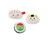 Fringe Studio Plush Dog Toy, 3 Pieces Set, Rice to Meet You, Pet Shop Collection (662178)