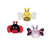 Fringe Studio Plush Dog Toy, 3 Pieces Set, WE’RE Super Fly, Pet Shop Collection (662168)