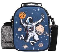 fringoo Sac à Déjeuner Isotherme Haute Qualité Sac Repas Enfants | Double Compartiment | Sac à Lunch Portatif à Compartiments Séparés Réutilisable |Pour Garçons et Filles