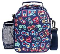 fringoo Sac à Déjeuner Isotherme Haute Qualité Sac Repas Enfants | Double Compartiment | Sac à Lunch Portatif à Compartiments Séparés Réutilisable |Pour Garçons et Filles