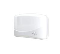 Fripa Distributeur d'essuie-mains pliés, Dérouleur Mural Serviette, Plastique, Blanc