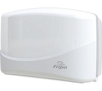 Fripa Distributeur d'essuie-mains pliés petit format plastique blanc