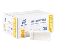 Fripa Papier essuie-mains, pli en c, 2 couches, extra blanc