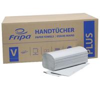 Fripa Essuie-mains en papier Plus 4011103 Plié en V 25x23cm na 20x250 p./paquet