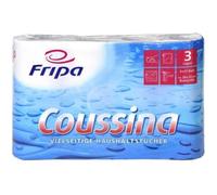 Fripa Rouleau d'essuie-tout Coussina, 3 couches, blanc