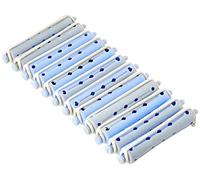 Fripac-Medis Bigoudis LW 1K Court Gris/Bleu 13 mm 10 Pièces