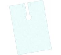 Fripac-Medis - Cape de Protection Jetable à Lier - Transparent - Pack de 100 / 150 X 100 cm - Lisse
