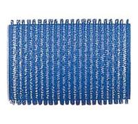 FRIPAC-MEDIS LOT DE 12 BIGOUDIS VELCRO LE COIFFEUR 40 MM (BLEU MARINE) Bleu G