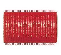 Fripac-Medis - Thermo Magic Rollers - Bigoudis - Rouge - Diamètre : 36 mm - Lot de 12