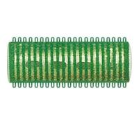 Fripac-Medis - Thermo Magic Rollers - Bigoudis - Vert - Diamètre : 21 Mm - Lot De 12