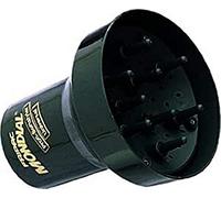Fripac Mondial - Embout Softstyler Universel - Convient à La Plupart des Sèche-Cheveux - Noir