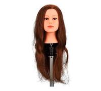 Fripac Mondial Training Head 60 cm 100% Real Hair Light Brown