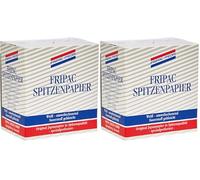 Fripac - Papier de Pointe - 500 Feuilles - 75 X 55 mm - Blanc (Lot de 2)