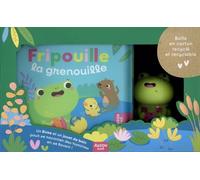 Mon premier livre de bain - fripouille la grenouille (valisette carton)