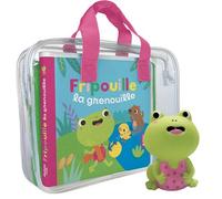 Fripouille la grenouille (valisette plastique) - Sigrid Martinez Pena - Auzou Philippe Eds - Boîte ou accessoire - Album éveil dès la naissance