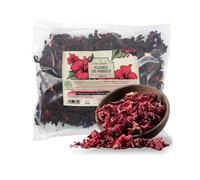 FRISAFRAN | Fleur d’Hibiscus 900g | Hibiscus Sabdariffa | Hibiscus-Infusion | Thé-d’Hibiscus | Saveur Acidulée et Rafraîchissante | Usage à Froid ou Chaud | Fleurs-entières