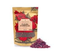 FRISAFRAN | Fleur d’Hibiscus Séchées Bio 200g | HIBISCUS BIO | En Vrac | Fleur de Jamaïque | Infusion Detox Drainante | Thé D'Hibiscus | Thé glacé | Infusion et Tisane | Eau jamaïcaine | hibiscus pur