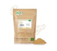 FRISAFRAN | Gingembre Bio en poudre 500g | Épice | Alimentation naturelle | moulu | Assaisonnement | végétalien | sans additifs | saveur et arôme | Gingembre naturel | gingembre-moulu