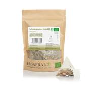 FRISAFRAN | Infusion Bio Gingembre et Citron pyramides 15Un | 30g | Anti-inflammatoire | Antioxydant | Thé au citron et au gingembre | thé | Antioxydant | Vitaminique | Infusion Digestive | naturel