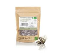 FRISAFRAN | Infusion Réglisse et Menthe Bio 30Un | 60g | Digestif | Thé naturel à la réglisse | Racine de réglisse à la menthe | thé à la réglisse | Directement du producteur | Origine Espagne