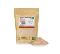 FRISAFRAN | Maca Rouge Bio en Poudre Bio 500g | maca Rouge moulue | poudre de maca Rouge | Superaliment | énergisante | Maca naturelle et Pur | vitamines | Régulateur Hormonal | Végétalien Sans Gluten