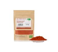 FRISAFRAN | Piment de Cayenne en Poudre Bio 100g | piments séchés | piquant | piment | Épices | Pepper | aliment naturel | cayenne-frais | poudre & moulu | Poivre | sans additifs | récolter du poivre