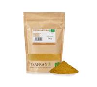 FRISAFRAN | Poudre de latte au curcuma 500g | Poudre de latte au curcuma biologique | Mélange pour Lait Doré | Lait doré au curcuma bio | Superaliment biologique | thé au curcuma | curcuma antioxydant