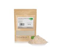 FRISAFRAN | Protéines de Riz en Poudre Bio 200g | protéines végétales et Vegan | 100% Naturel | Protéine végétalienne | Riz | sans gluten | protéine brute | poudre concentrée de protéines de riz brun