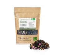 FRISAFRAN | Thé Oolong énergisant Bio en vrac 100g | Feuilles de tisane Oolong | thé en feuilles | naturel | Purifiant | Rajeunissant | Infusion saine | tisanes aux plantes | Dépuratif | Rajeunissant