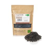 FRISAFRAN | Thé Rouge Pu Erh Bio en vrac 100g | Minceur | Diurétique | Digestif | Détox | Brûleur de graisse | Tisane drainant | tisane minceur | thé pu erh rouge | naturel | infusion sans additifs