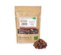 FRISAFRAN | Vrac Infusion Fruits des Bois Bio 100g | Relaxante | Riche en vitamines | Thé Fruits Rouges Détoxifiant