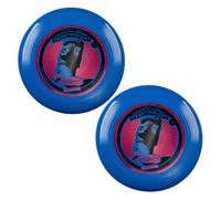 Wham-O Frisbee Disque Volant 200g, Activités de Plein Air - Lot de 2, Bleu