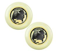 Wham-O Frisbee Disque Volant 200g, Activités de Plein Air - Lot de 2, Jaune